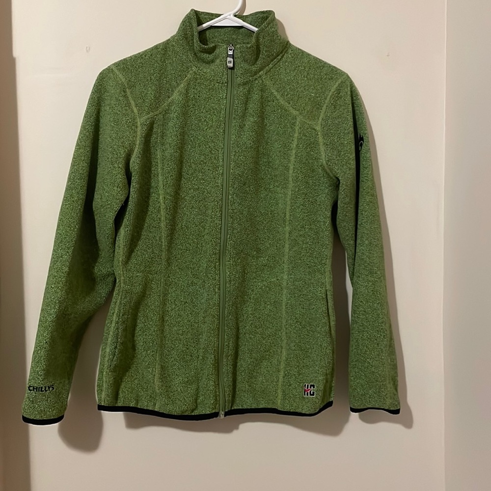 Hot chillys green sweatshirt